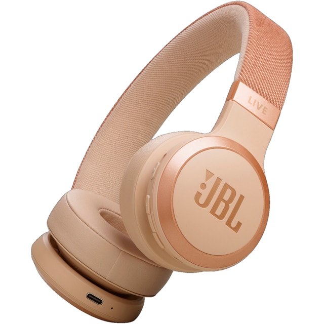 JBL Live 670NC trådløse on-ear hodetelefoner (rosa)