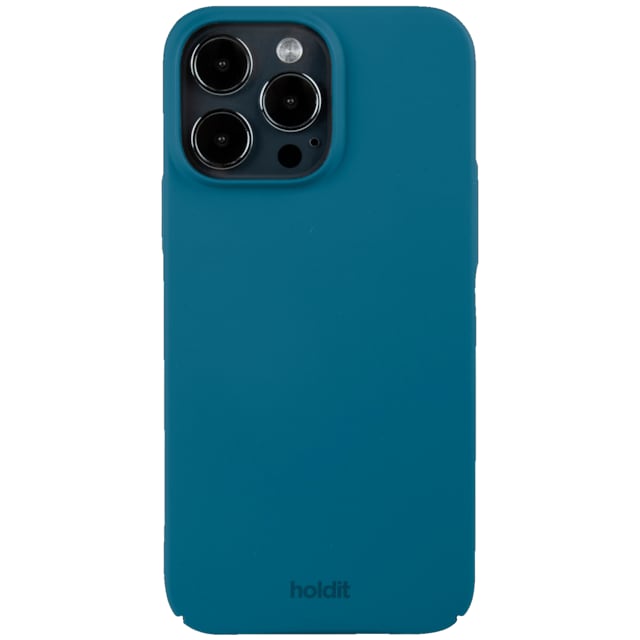 Holdit Slim Case iPhone 15 Pro Max deksel (blå)
