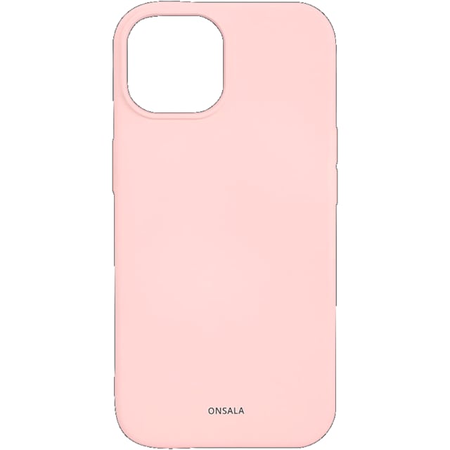 Onsala iPhone 15 Silicone deksel (rosa)