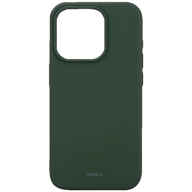 Onsala iPhone 15 Pro Silicone deksel (grønn)