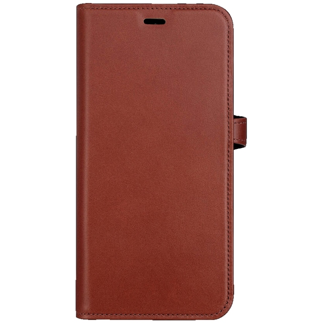 Buffalo iPhone 15 Pro Max 2-i-1 Leather MagSeries lommebokdeksel (brun)