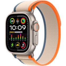 Apple Watch Ultra 2 49mm GPS+CEL Titanium S/M (Oransje/Beige/Trail Loop)