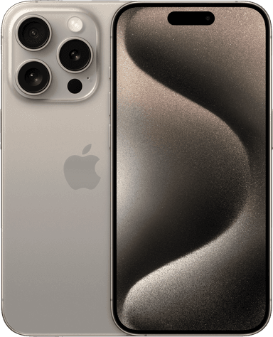 iPhone 15 Pro 5G smarttelefon 512GB Naturlig Titan