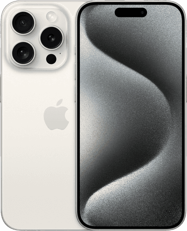 iPhone 15 Pro 5G smarttelefon 1TB Hvit Titan