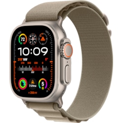 Apple Watch Ultra 2 49mm GPS+CEL Titanium L (Oliven/Alpine Loop)