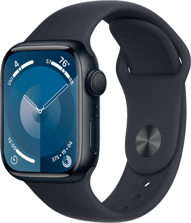 Apple Watch S9 41mm GPS (Midnight Alu/Midnight Sport Band) M/L