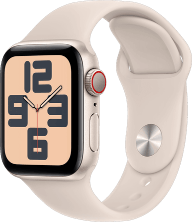 Apple Watch SE 2nd Gen 40mm LTE (Starlight/Starlight sport band S/M)