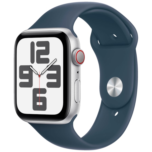 Apple Watch SE 2nd Gen 44mm LTE (Silver Alu/Storm blue sportband M/L)