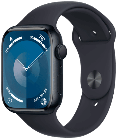 Apple Watch S9 45mm GPS (Midnight Alu/Midnight Sport Band) S/M