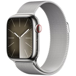 Apple Watch S9 45mm GPS+CEL (Silver Stainless/Silver Milanese)