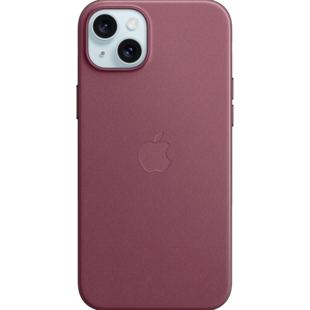 iPhone 15 Plus FineWoven deksel med MagSafe (morbær)
