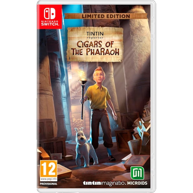 Tintin Reporter: Cigars of the Pharaoh - Limited Edition (Switch)