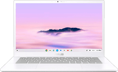 Asus Chromebook Plus CX3402CBA i3/8/128 14" bærbar PC (hvit)