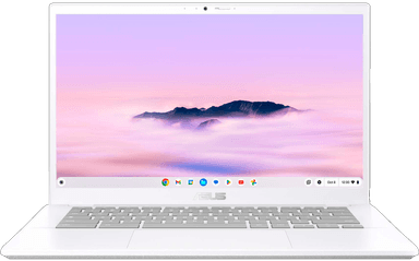 Asus Chromebook Plus CX3402CBA i5/8/128 14" bærbar PC (hvit)