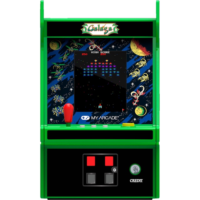 My Arcade Micro Player Pro 6,7” Galaga 2i1 retro spillkonsoll