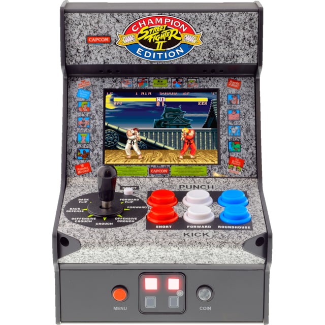 My Arcade Micro Player Pro 7,5” Street Fighter II retro spillkonsoll