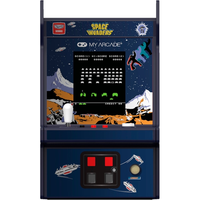 My Arcade Micro Player Pro 6,75” Space Invaders retro spillkonsoll