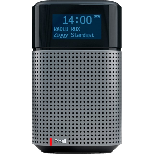 Pinell North Basic bærbar digital radio (sort)