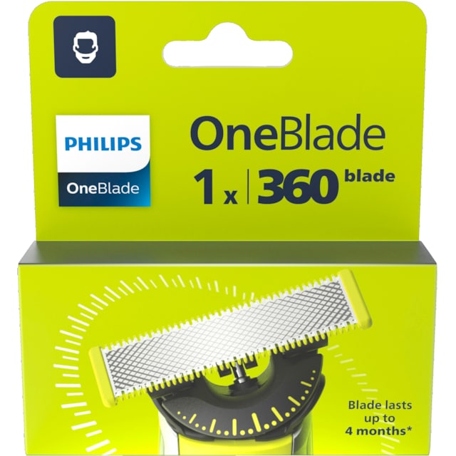 Philips OneBlade 360 erstatningsblad QP410/50