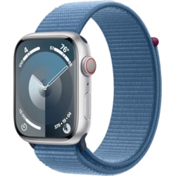 Apple Watch S9 45mm GPS+CEL (Silver Alu/Winter Blue Sport Loop)