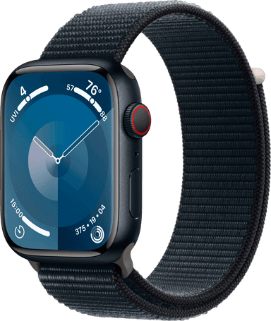 Apple Watch S9 45mm GPS+CEL (Midnight Alu/Midnight Sport Loop)