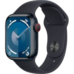 Apple Watch S9 41mm GPS+CEL (Midnight Alu/Midnight Sport Band) S/M
