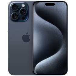 iPhone 15 Pro Max 5G smarttelefon 512GB Blå Titan