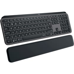 Logitech MX Keys S trådløst tastatur med håndleddstøtte (grafitt)