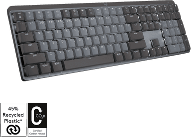 Logitech MX Mechanical trådløst tastatur (grafitt)