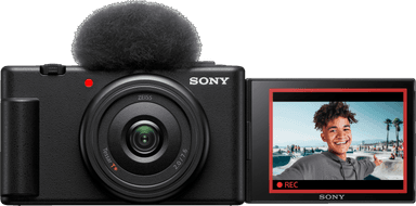 Sony ZV-1F digitalt kamera for vlogging