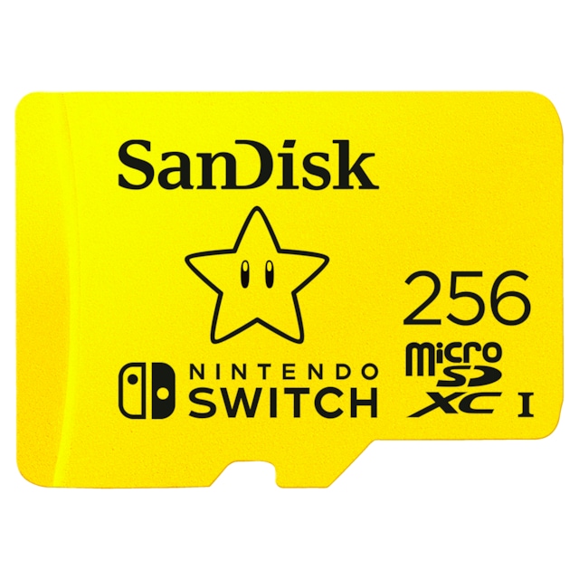 SanDisk MicroSDXC-kort til Nintendo Switch 256 GB