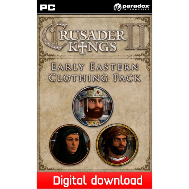 Crusader Kings II: Early Eastern Clothing Pack (DLC) - PC Windows,Mac