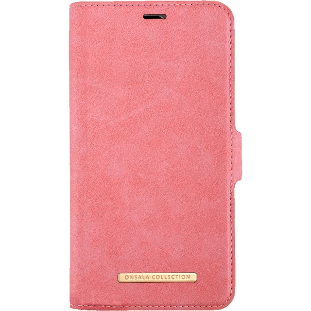 Gear Onsala lommebokdeksel til iPhone 12 / 12 Pro (dusty pink)