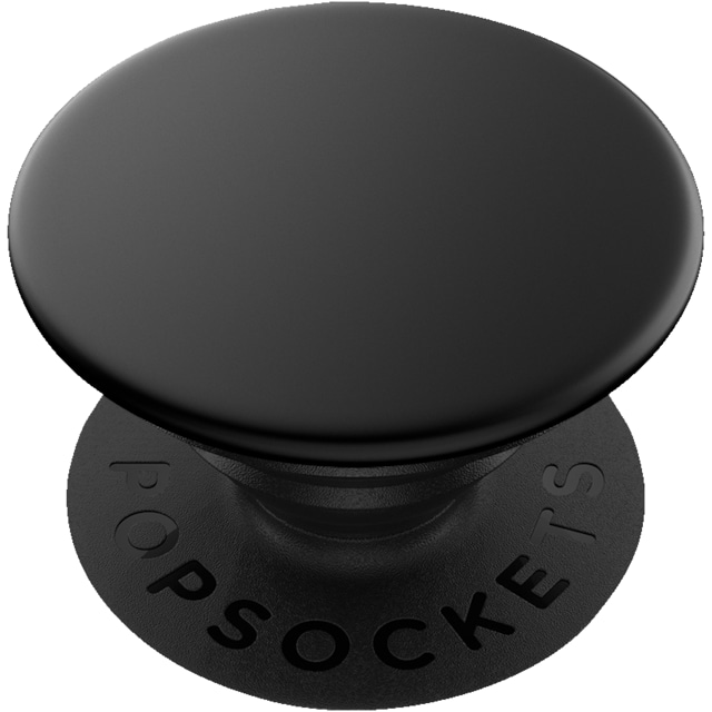 Popsockets Premium grep til mobile enheter (aluminum black)