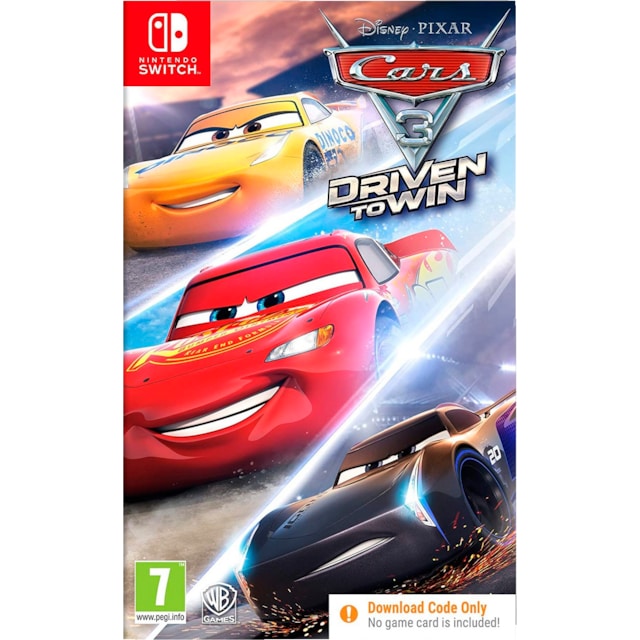 Cars 3: Driven to Win - Code in Box (Switch)