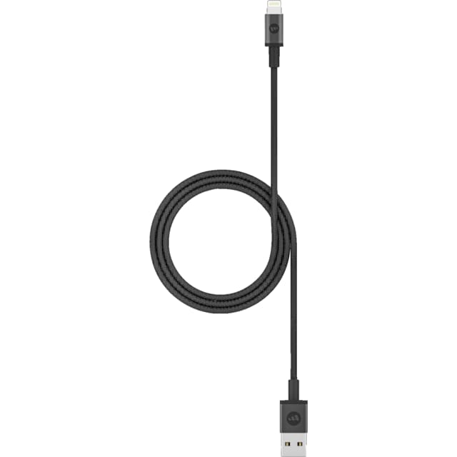 Mophie USB-A to Lightning ladekabel 1 m (sort)