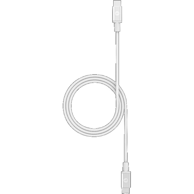 Mophie USB-C to USB-C ladekabel 1,5 m (hvit)