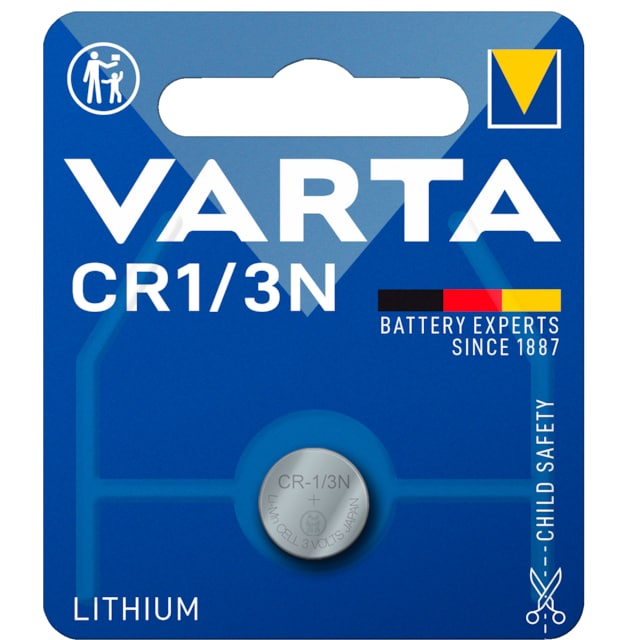 Varta CR 1/3 N batteri (1 pk.)