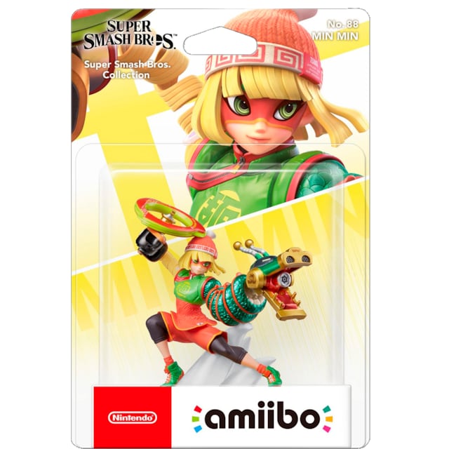 Nintendo Amiibo karakter - Super Smash Bros. Collection - Min Min