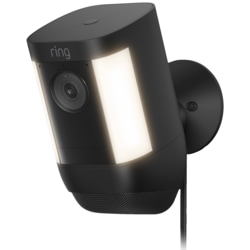 Ring Spotlight Cam Pro sikkerhetskamera (sort/plug-in)