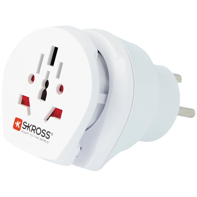 SKross Travel Adapter Combo - World-to-Denmark Earthed