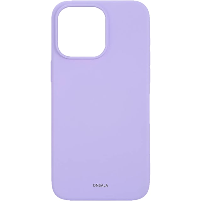 Onsala iPhone 15 Pro Max Silicone deksel (lilla)