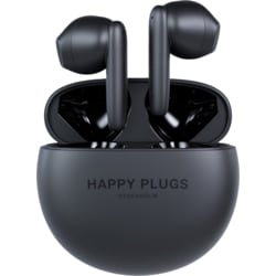 Happy Plugs Joy Lite true helt trådløse in-ear hodetelefoner (sort)