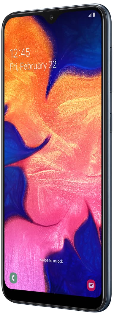 Samsung Galaxy A10 smarttelefon (sort)