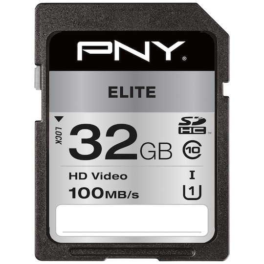 PNY Elite SDHC-minnekort 32 GB