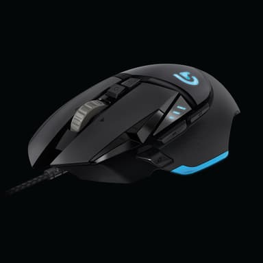 Logitech G502 Proteus Spectrum gamingmus (sort)