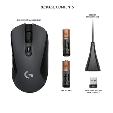 Logitech G603 trådløs gaming-mus