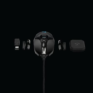 Logitech G900 Chaos Spectrum PC-mus for gaming (sort)