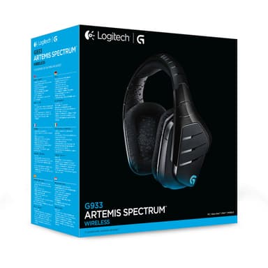 Logitech G933 Artemis Spectrum trådløst gaming headset