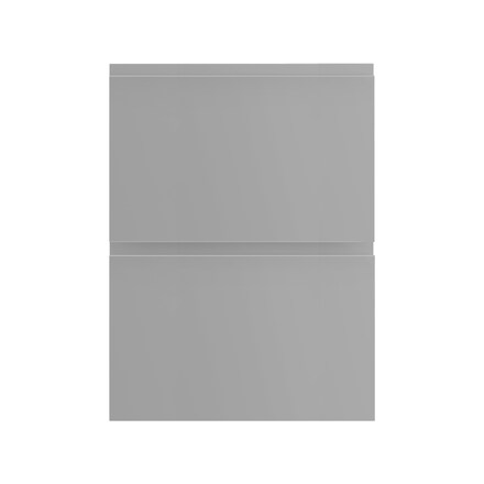 Epoq Integra 2-delt dør til oppvaskmaskin 60x70 (steel grey)